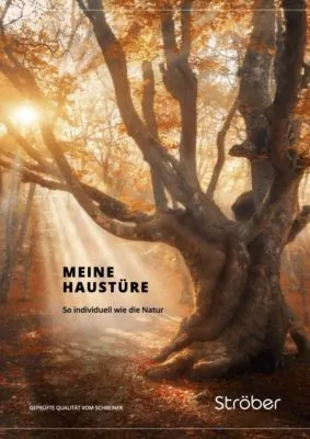 Katalog mit Haustüren aus Holz